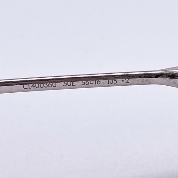 NEW CELINE SUNGLASSES CL40036U 50E METAL UNISEX EYEWEAR - Picture 8 of 10